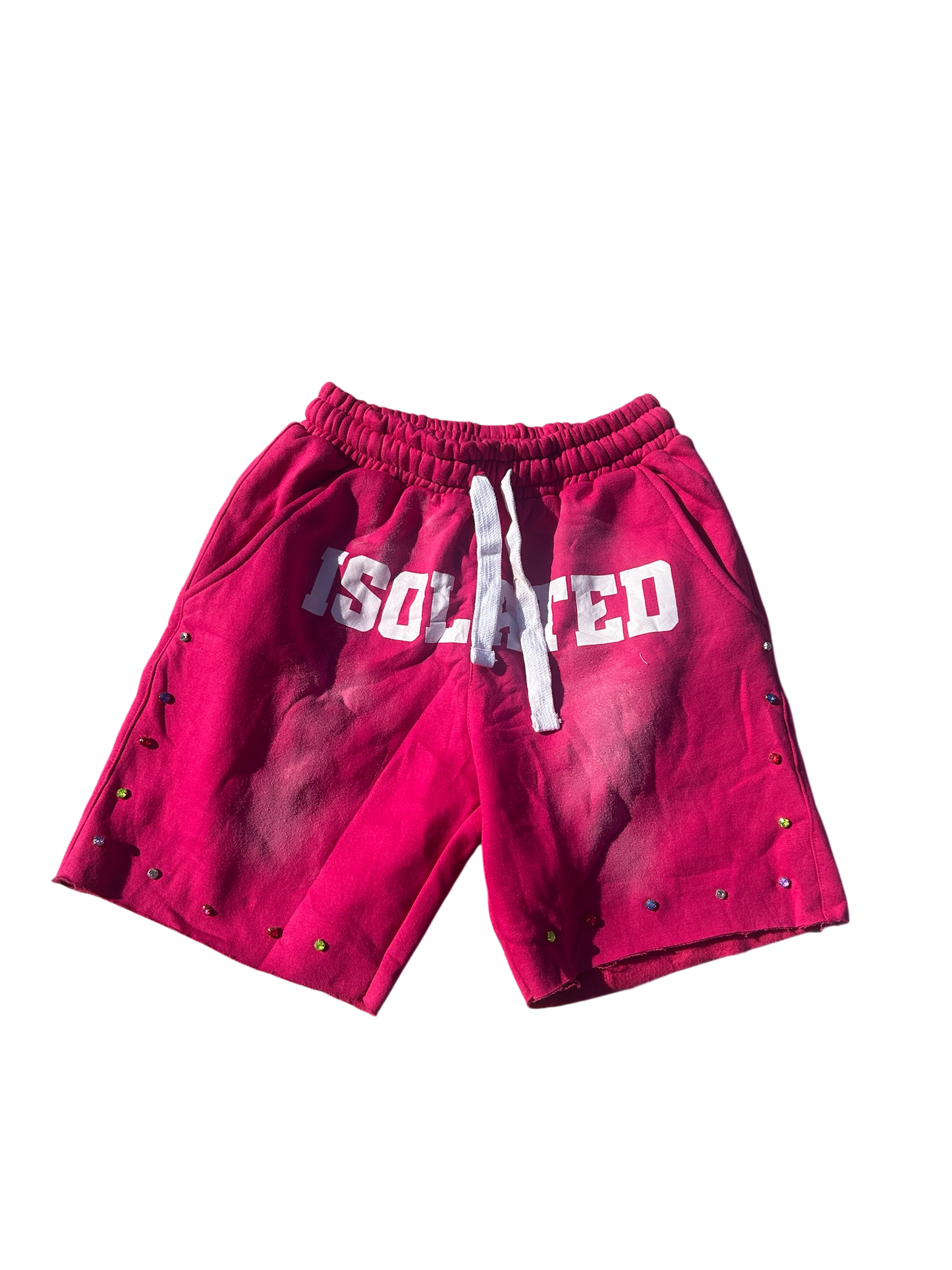 + Pink Iso Shorts