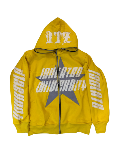 + Isolated University Yellow Jacket