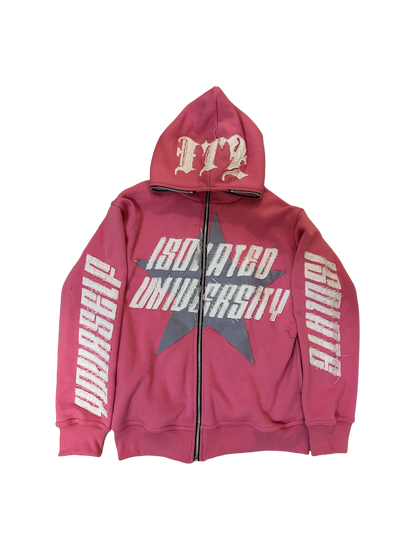 ++ Isolated University Pink Jacket