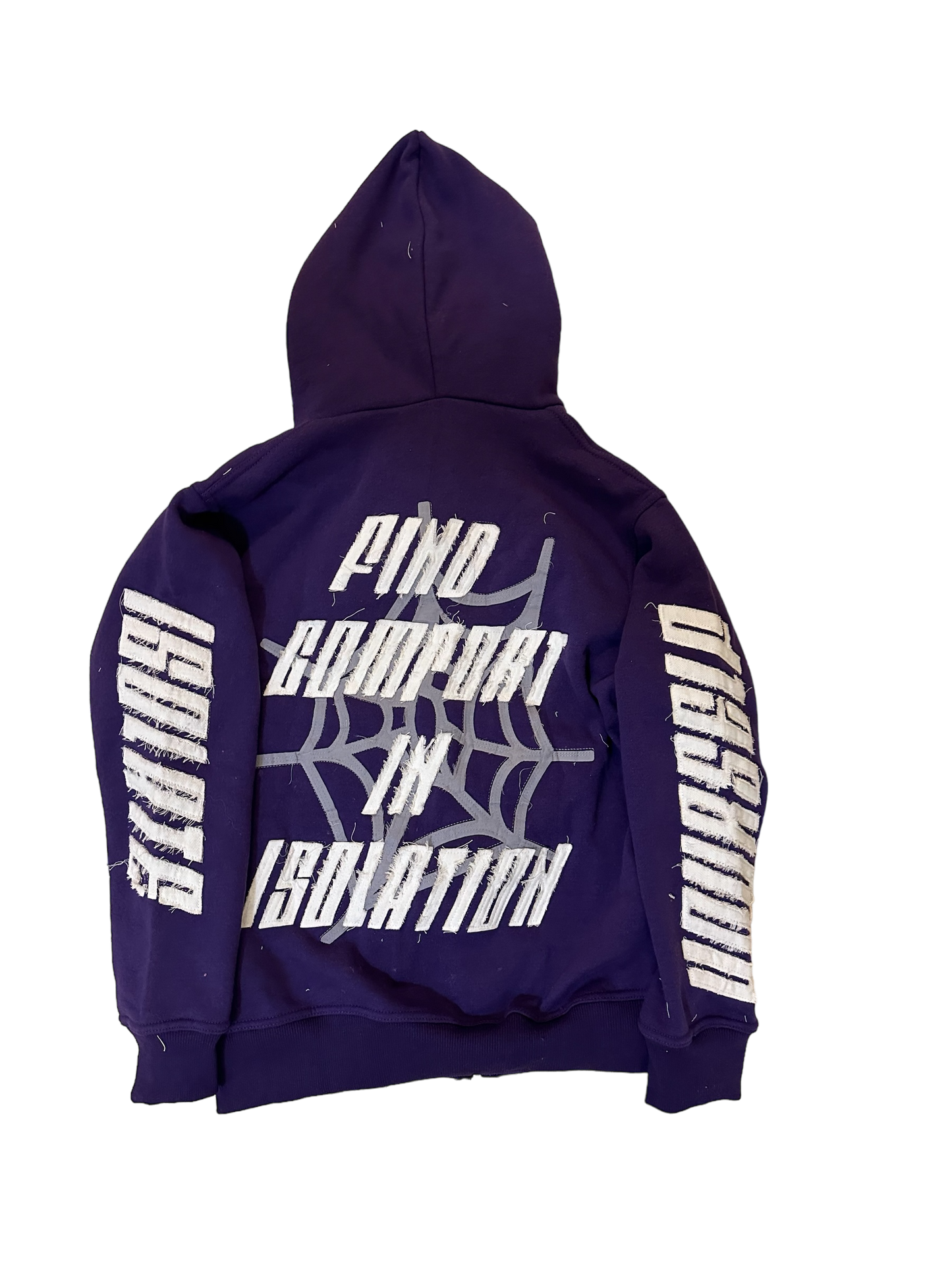 +++ Isolated University Purple Jacket