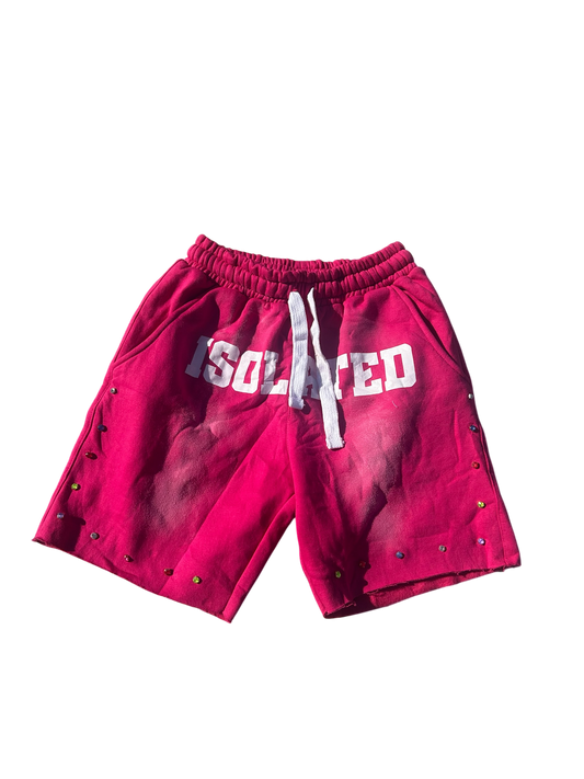 + Pink Iso Shorts