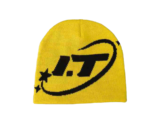 Yellow Isolated Threadz Beanie