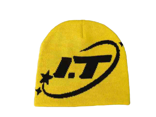 Yellow Isolated Threadz Beanie